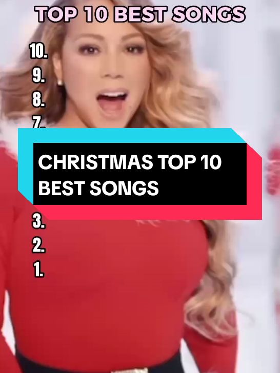 CHRISTMAS TOP 10 BEST SONGS. #top10 #song #bestsong #christmas #music #record #rating #list #popular #allwantforchristmasisyou #rockinaroundthechristmastree #feliznavidad #jinglebellrock #lastchristmas #sleighride #letitsnow #itsbeginningtolookalotlikechristmas #ahollyjollychristmas #itsthemostwonderfultimeoftheyear 