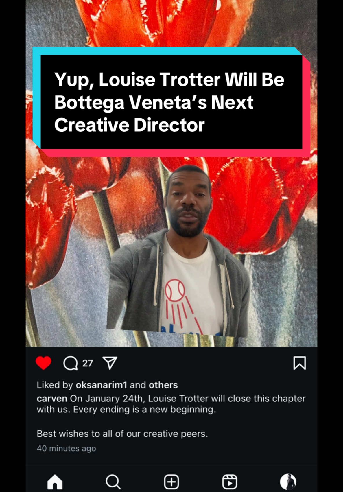 Louise Trotter is leaving Carven to become creative director at Bottega Veneta, and they aren’t happy #fashiontiktok #breakingnews #carven #bottegaveneta #louisetrotter #matthieublazy #womeninleadership 