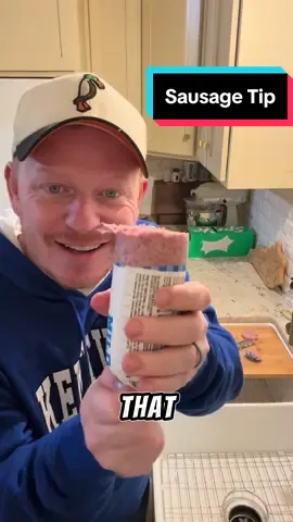 Just twist your sausage 🤯 #food #tips
