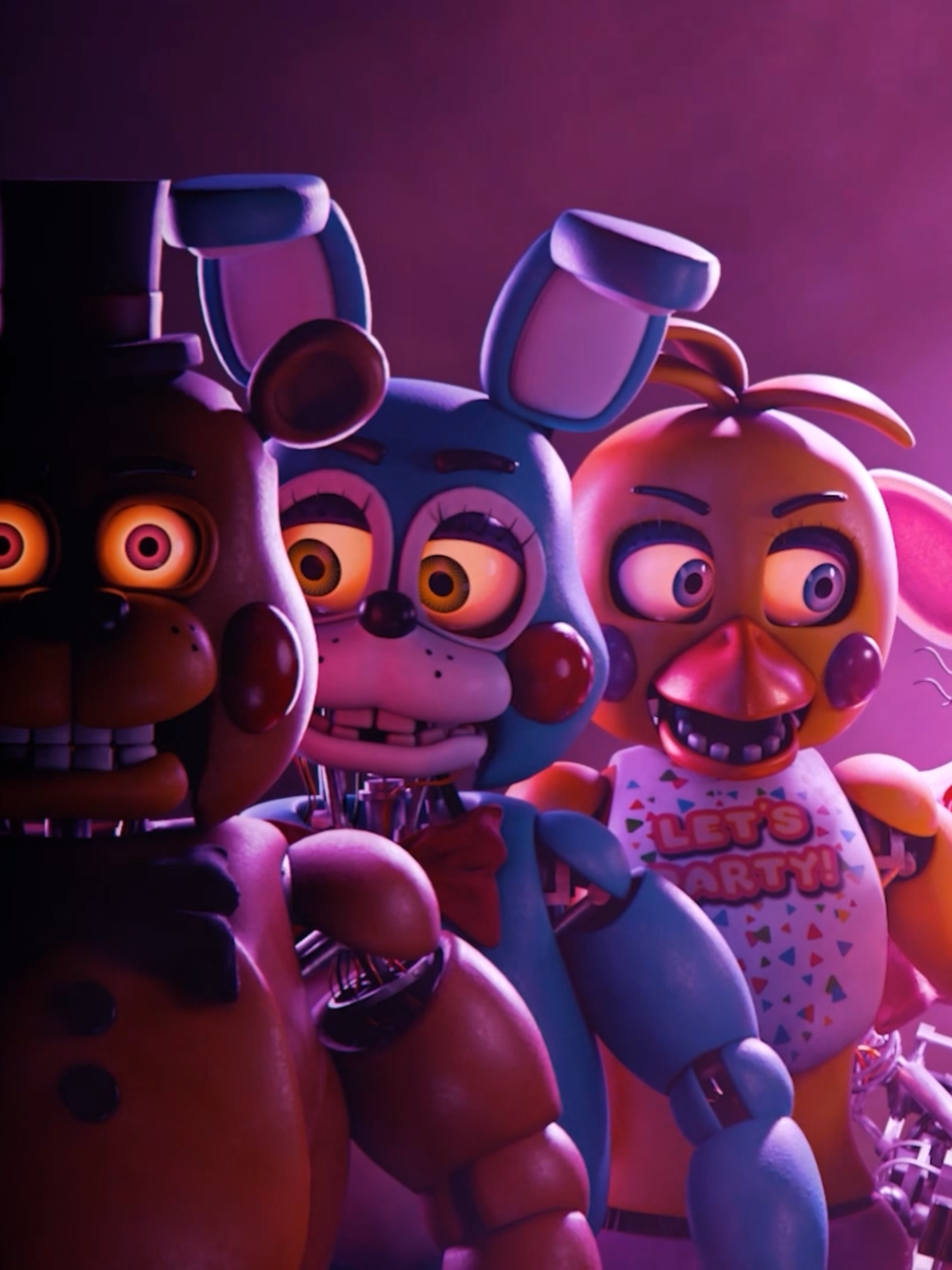 FNAF 2 Movie Animatronic Animation Teasers Compilation