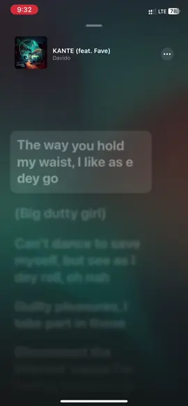 Kante (Lyrics) - Fave & Davido #applemusic #lyrics #lyricsvideos #toluemmanuel_ #lyricsempire #davido #fave #kante 