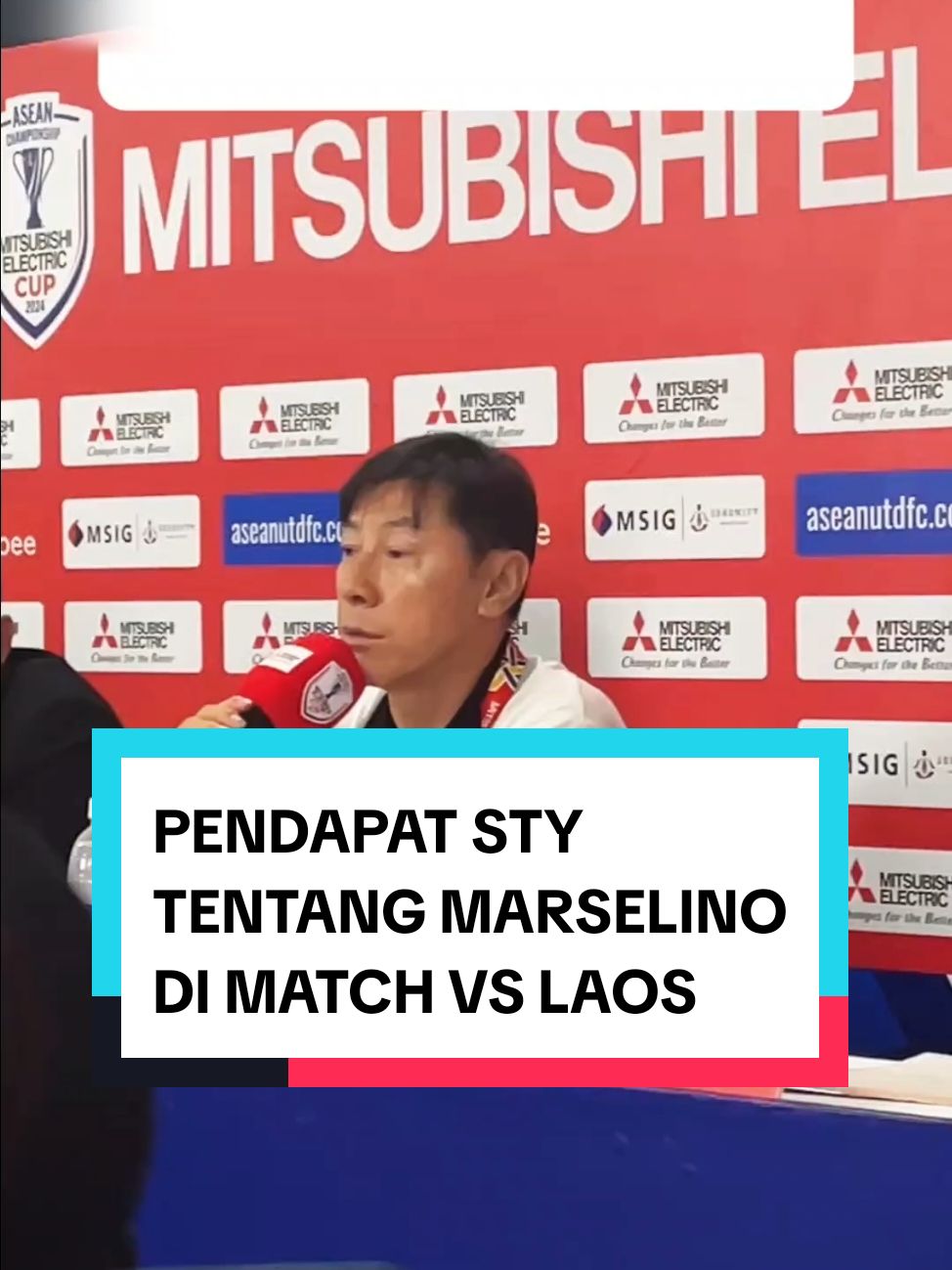 Pendapat Coach Shin tentang penampilan Marselino hari ini 😳 #mitsubishielectriccup #kitagaruda #aseanutdfc #timnas #timnasindonesia #timnasday #marselinoferdinan 