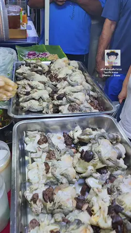 ยำกบโบราณใส่หัวปลี เด็ดที่พริกเผาทำเอง ลูกค้าเพียบ‼️ #ตลาดนัดคลองถมตลาดไท #ปทุมธานี วันพฤหัส 14.00น.เป็นต้นไป #Streetfood #โมมากิน  #Foodie #สร้างอาชีพ #ยำกบ