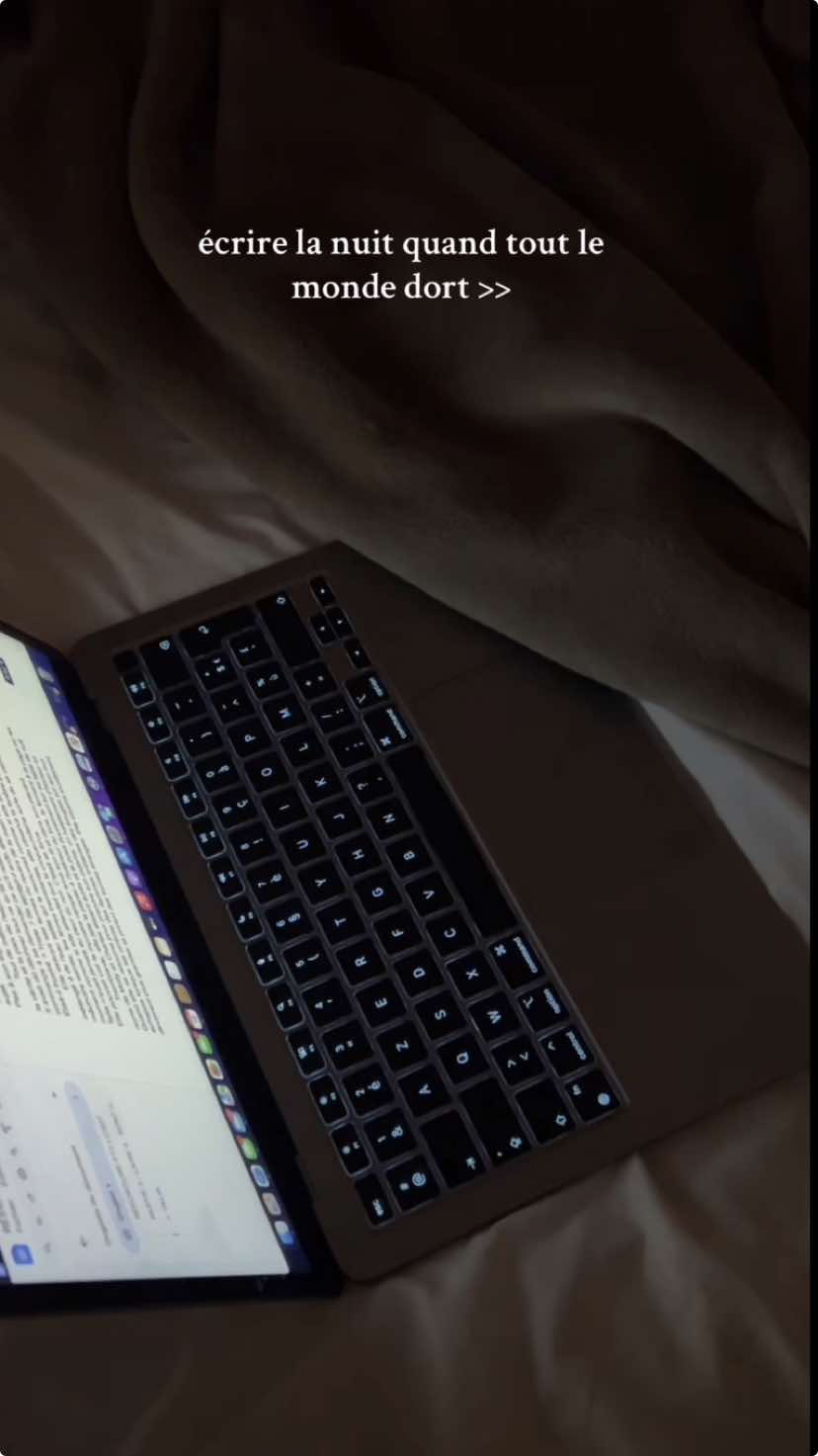 C’est si calme j’adore #writertok #BookTok #writersoftiktok #ecrireunroman #writer #authorsoftiktok #writing #ecriture #night 