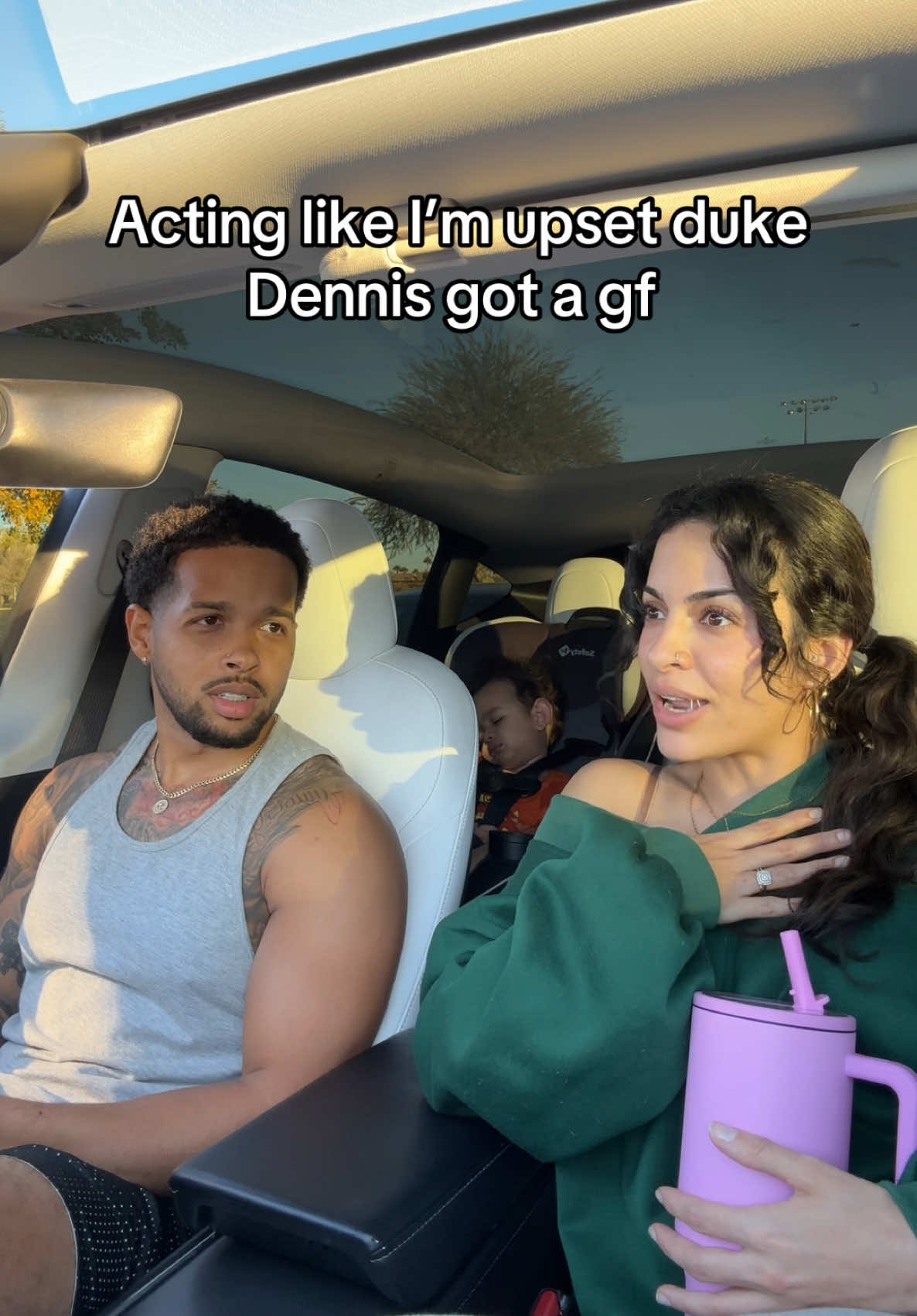 Hows this get about my head? 😂😂 @TajLockedin @Boushra 🌸 #tajandb #tajandboushra 