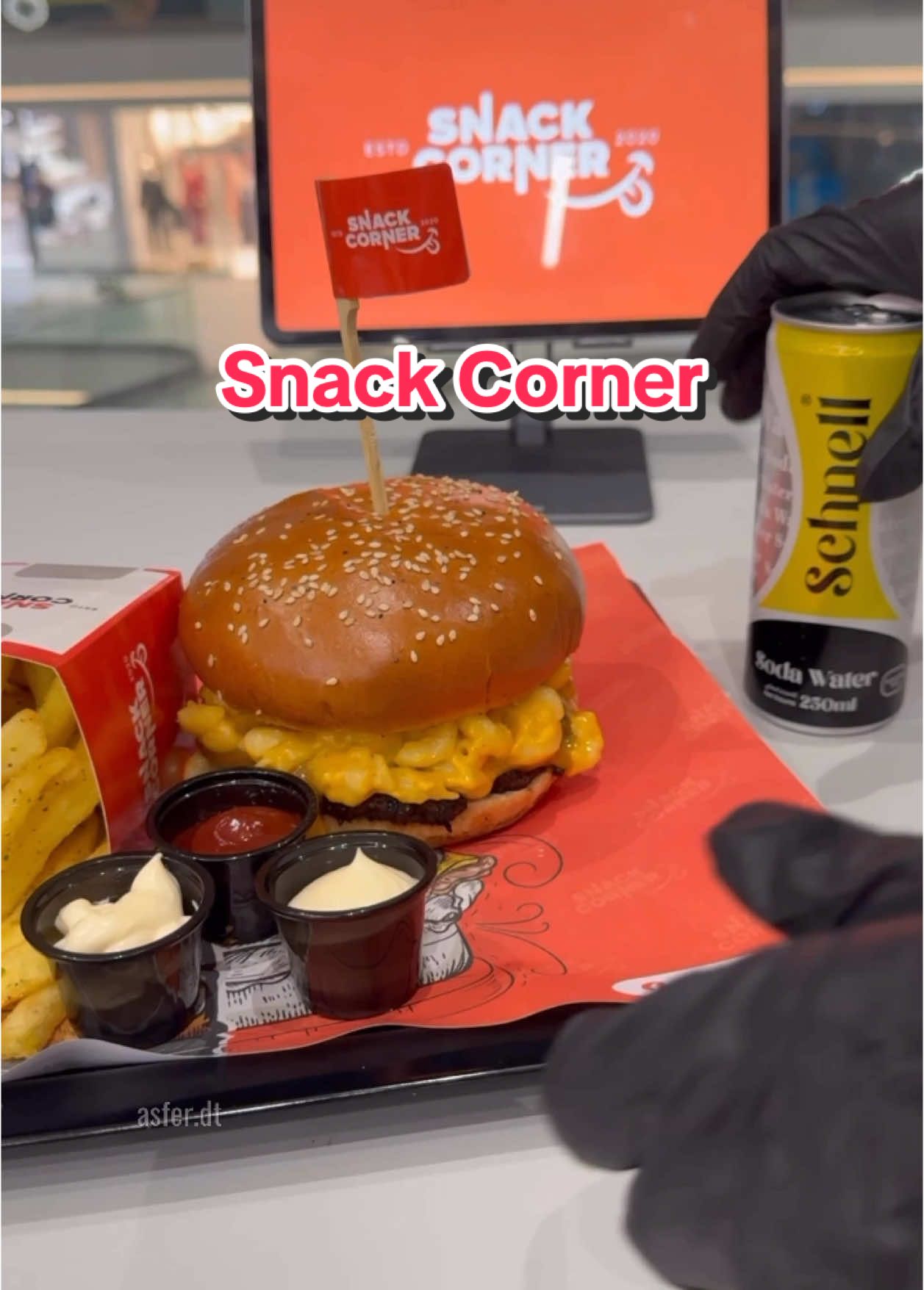 Snack Corner🍔 💥رام اللّه-ايكون مول- الطابق الخامس عندهم افرع ثانية 👇🏻 💥 رام اللّه- شارع السهل 💥 الخليل- عين سارة صفحتهم عالانستا @Snack Corner 