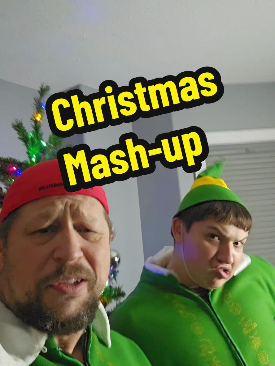 Christmas Mash-up, the only 2 sounds we've been hearing on here #comedy #jokes #humor 