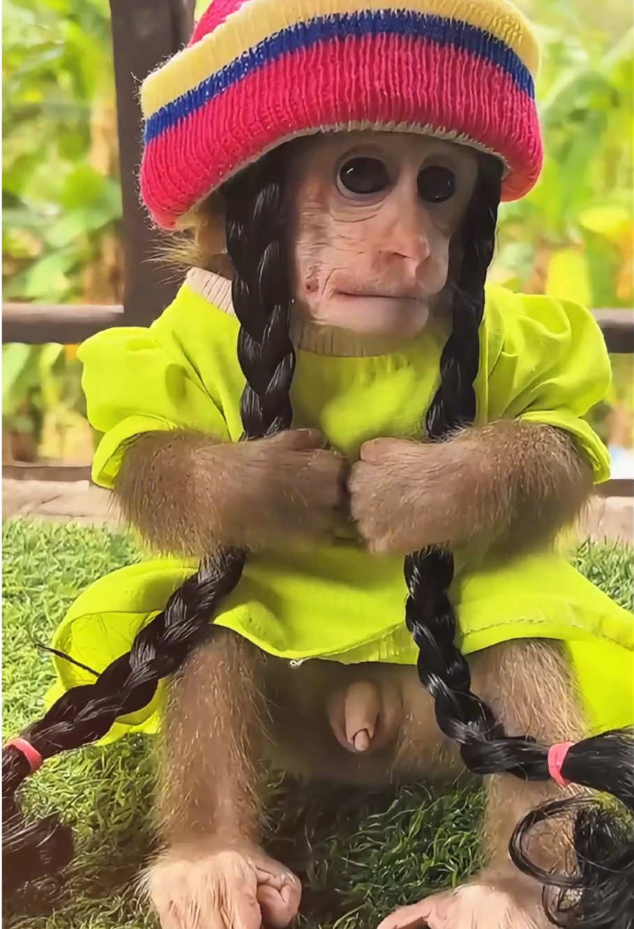 The funny baby monkey #monkey #monkeys #monkeysoftiktok #monkeydluffy #monkeybaby #animal #pet #paris #monkeytiktok #monkeyface #cutemonkey #wildlife #fyp #wildanimals #animals #nature 