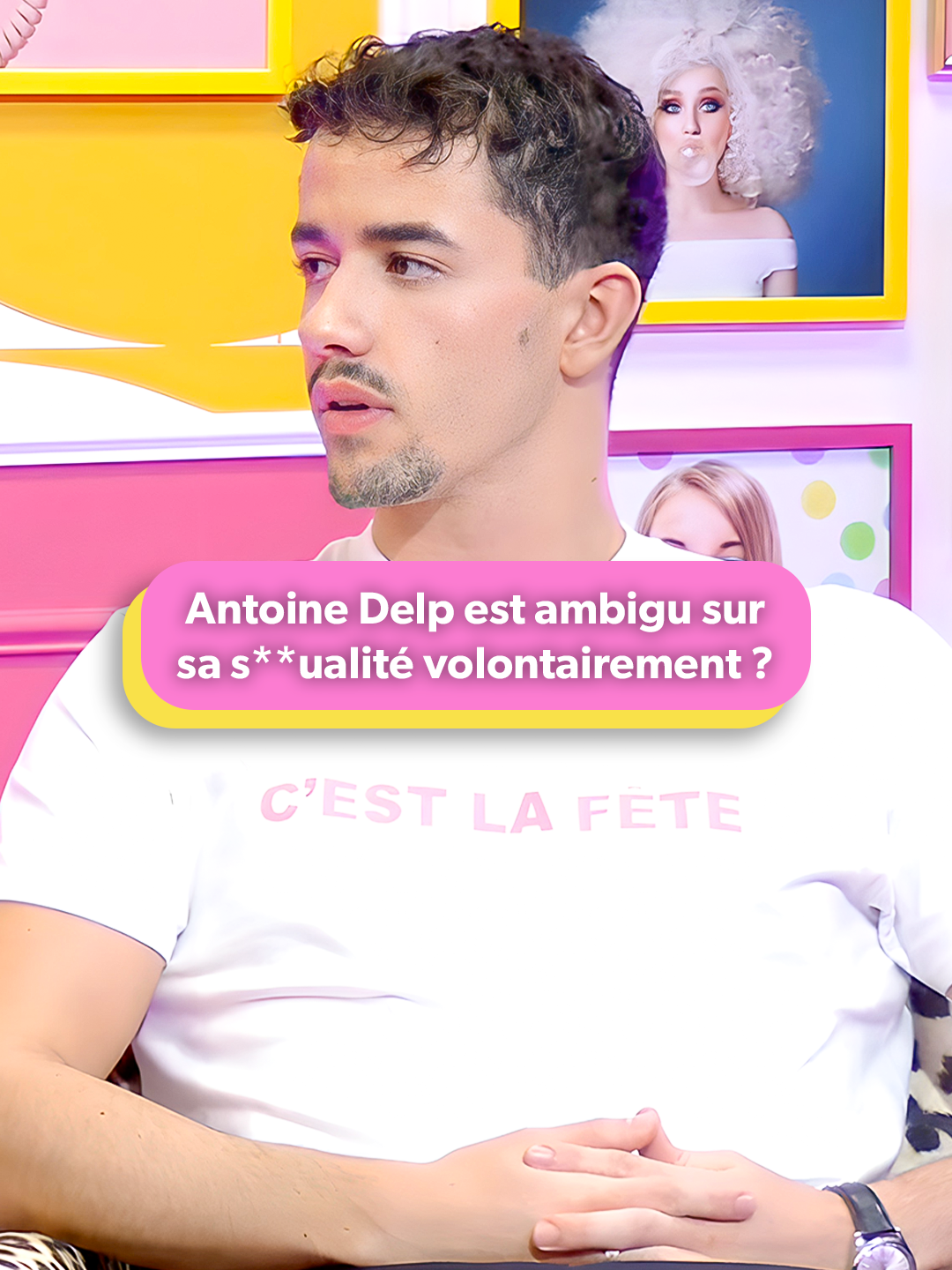 Antoine Delp utilise le make-up pour le buzz ? 🥵 #antoinedelp #tiboinshape #makeup #interview #samzirah #AJA