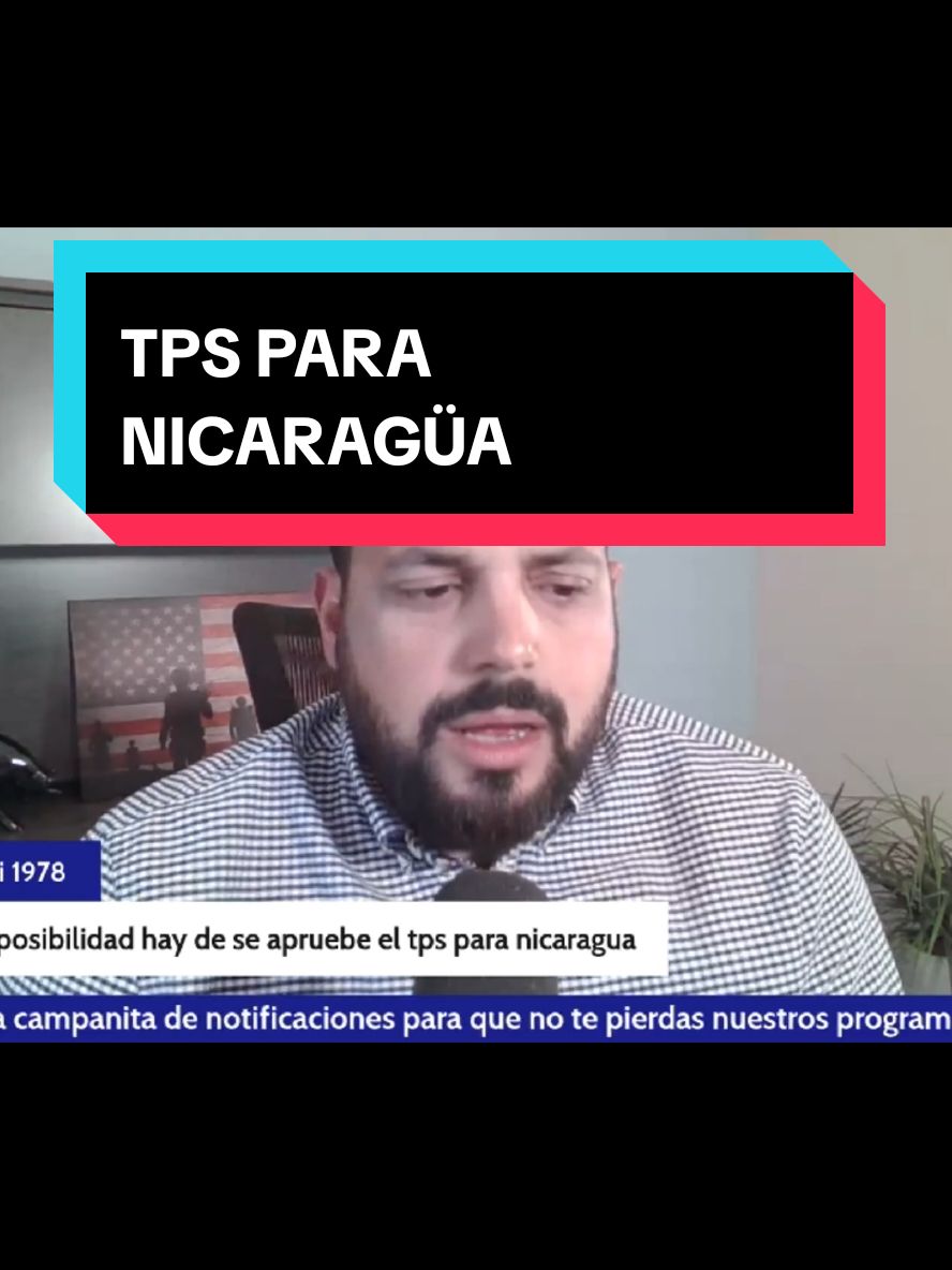 ✅️ Hoy compartimos nuestro apoyo a la redesignación del TPS para Nicaragüa.  COMPARTE ESTE VIDEO #inmigracion #inmigrante #immigration #inmigración #abogado #abogadodeinmigracion #johndelavegalaw #abogados #nicaragua🇳🇮 #nicaragua 