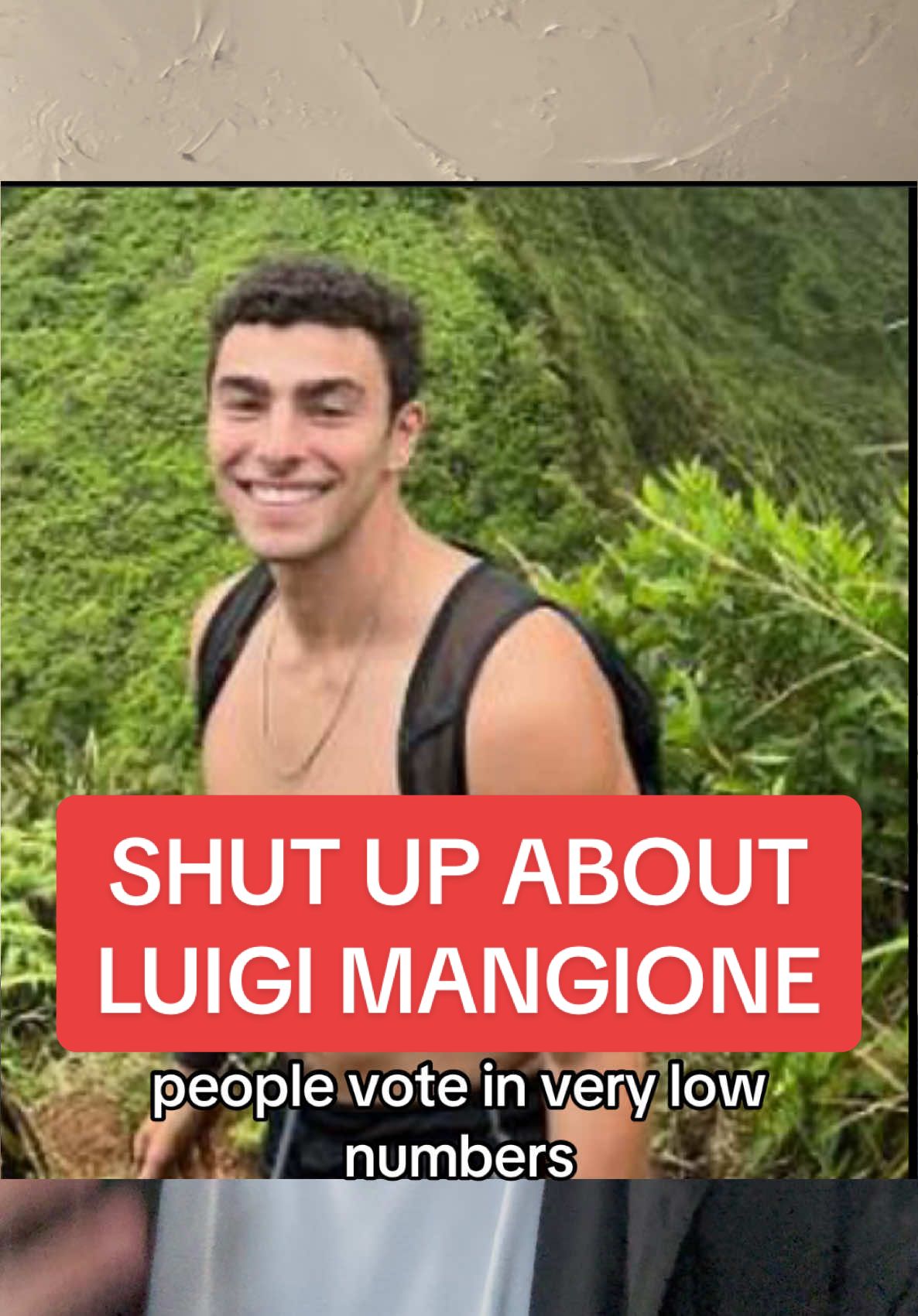 SHUT UP ABOUT LUIGI MANGIONE 🚨The memes are memes BUT… Every Year Matters. Complaining on Twitter and TikTok does NOTHING. Trump, Palestine, Democrats, whatever national politics says, you have no reason to sit out from local elections. #viralvideo #trendingvideo #trending #news #politics #progressive #progress #maga #trump #political #healthcare #democrats #democracy #luigi #liberal #leftist #biden #aoc #obama #harris #walz #voteblue #donaldtrump #breakingnews #commentary #viral #share #shorts #usa🇺🇸 #usa_tiktok #bernie #berniesanders #aca #socialist #youth 