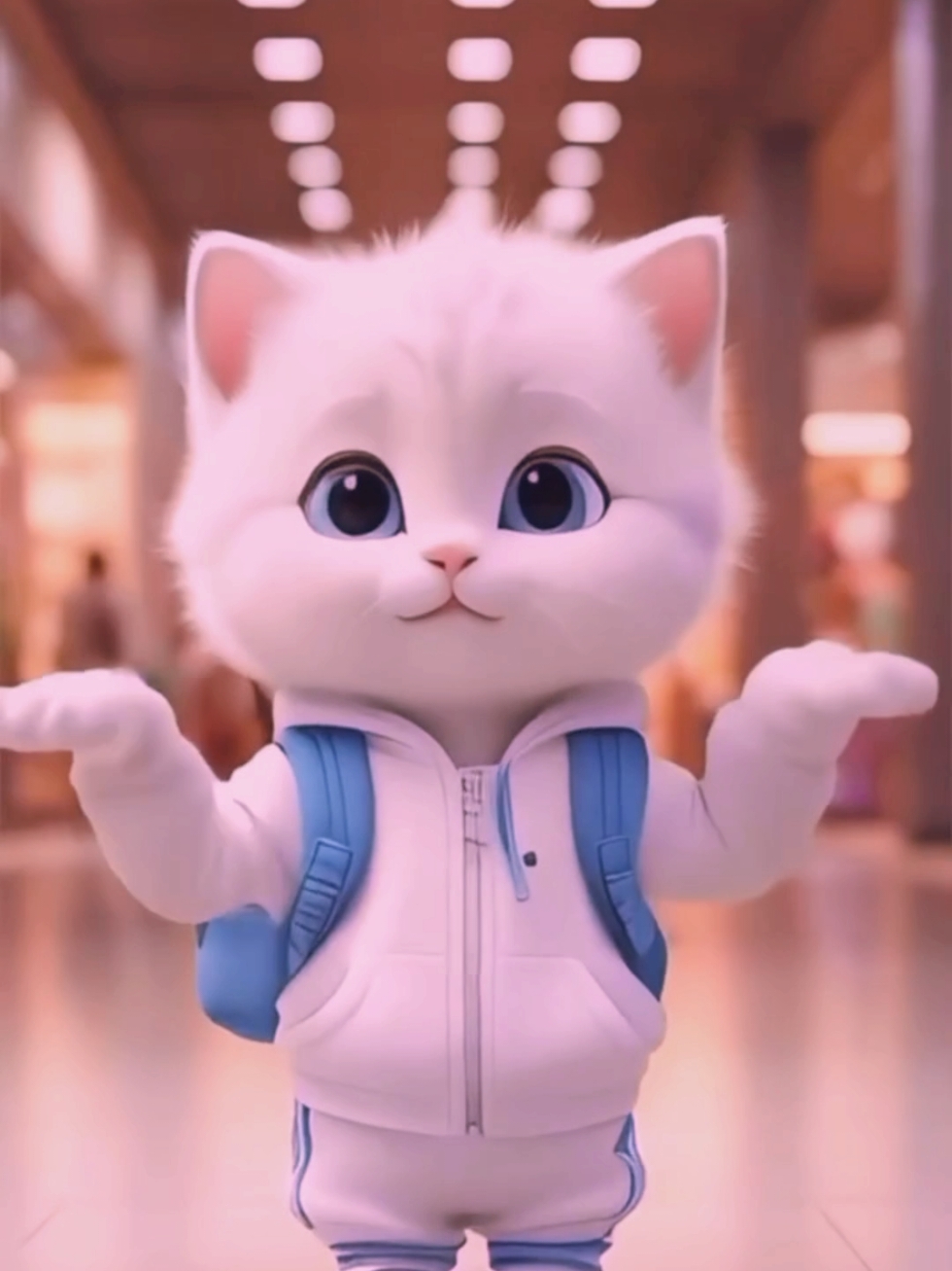 Cute Kitty Cat dancing. Virtual Cat dance. AI cat dancing. #petdance #CatLovers #AnimatedCat #KidsEntertainment #AnimationShort #CatDance #3DAnimation #VirtualPet #CuteCat #meowing #FunnyCat #aicat