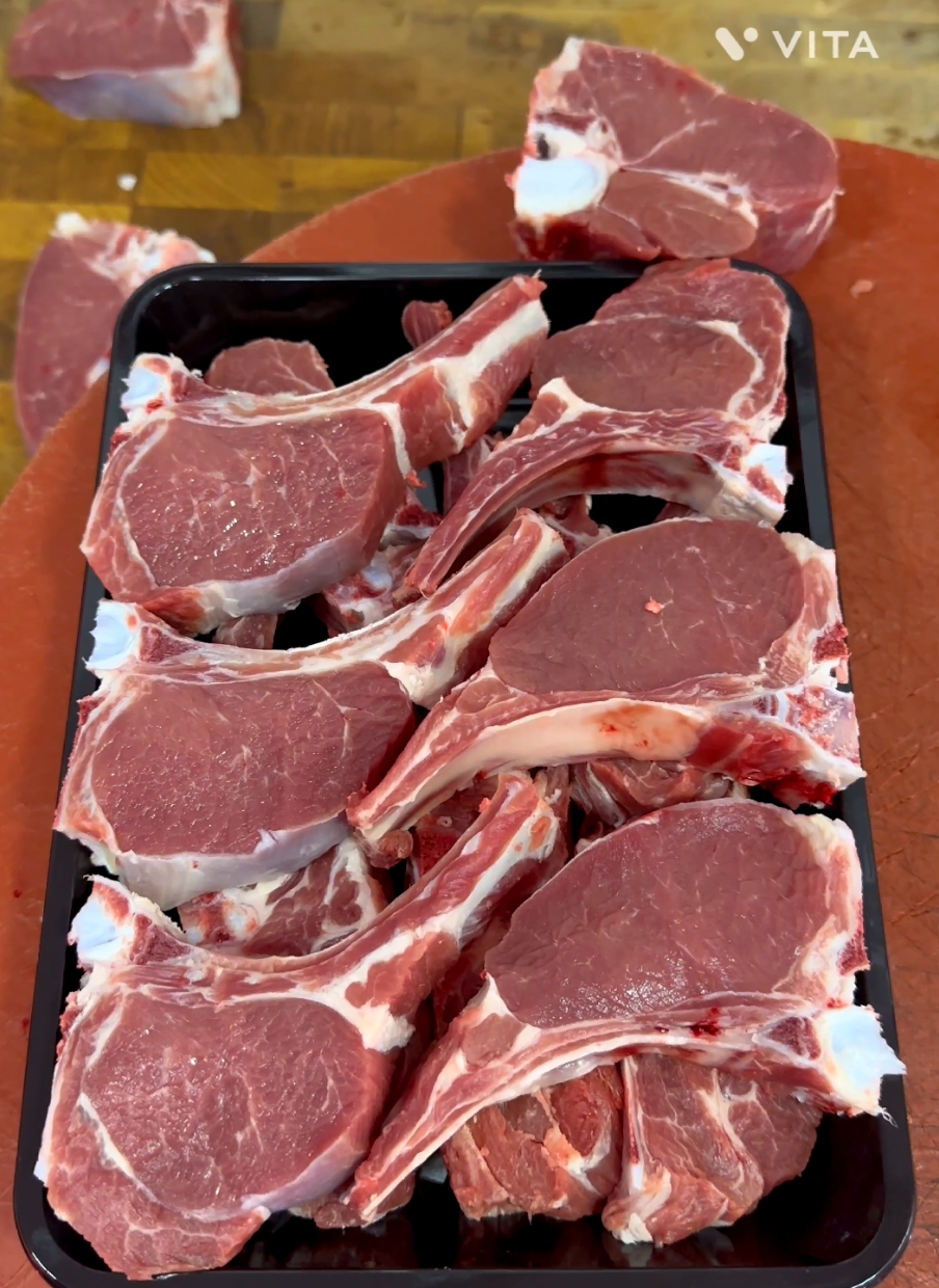 Lamb chops #foryoupage #viralvideos #beautiful #lamb #bbq 