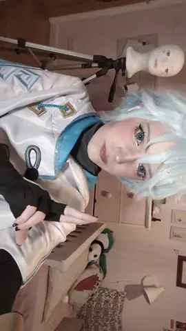 I do NOTT have the face shape for male cosplays this is my first and last one chat (unless I get a Bennett one but I can only dream) #fyp #foryou #foryoupage #cosplay #cosplays #cosplayer #cosplayers #cosplayanime #anime #animecosplay #animecosplayer #chongyun #chongyungenshinimpact #chongyuncosplay #genshin #GenshinImpact #genshincosplay #genshinimpactcosplay 