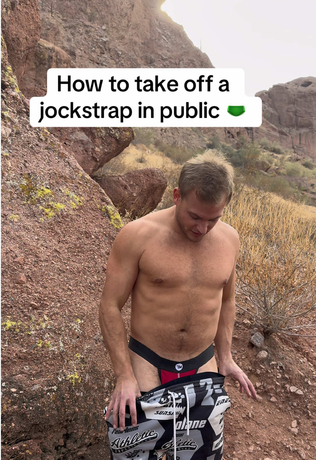 How to take off a jockstrap mountain edition 