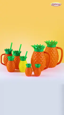 Prepare a festa com a linha mais deliciosa da Injetemp! 🍉🍍 Nossa família de frutas diversificada traz o charme que toda comemoração precisa, com itens coloridos e cheios de estilo. E claro, não podemos deixar de mencionar a Jarra de Abacaxi, a verdadeira estrela do evento, sucesso de vendas e a queridinha dos nossos clientes. Com ela, sua festa vai ser um verdadeiro sucesso! 🎉🍍 #injetemp #linhafesta #jarraabacaxi #festascomestilo #coposdivertidos #decoraçãodefestas #frutasdiversificadas #sucessodevendas #festascriativas #festaemcasa