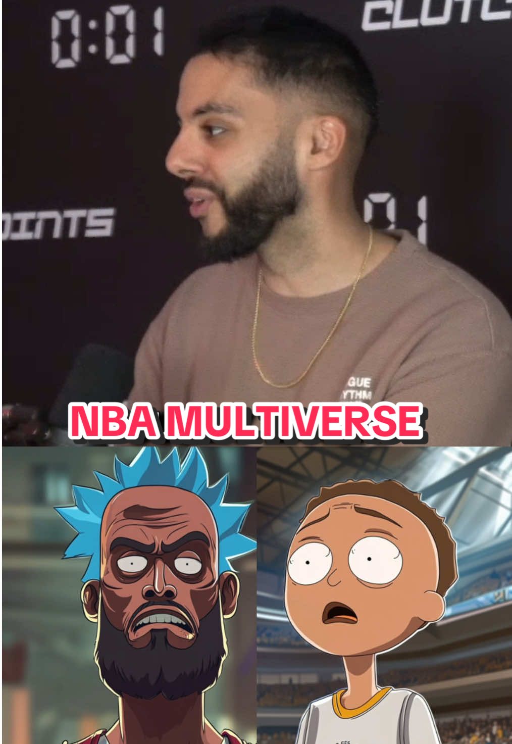 LeBron Rick is crazy #avatarthelastairbender #stephcurry #hulk #kobe 