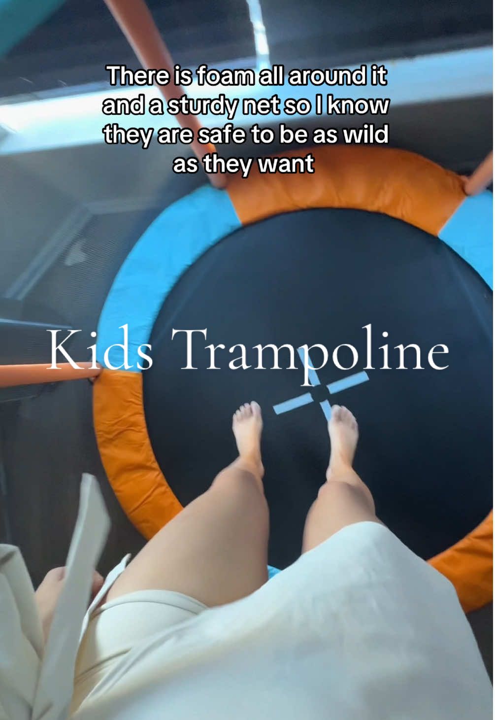 This has made the biggest difference in my household! Highly recommend for a christmas gift! #trampoline #trampolineforkids #costzontrampoline #christmasgiftideas 