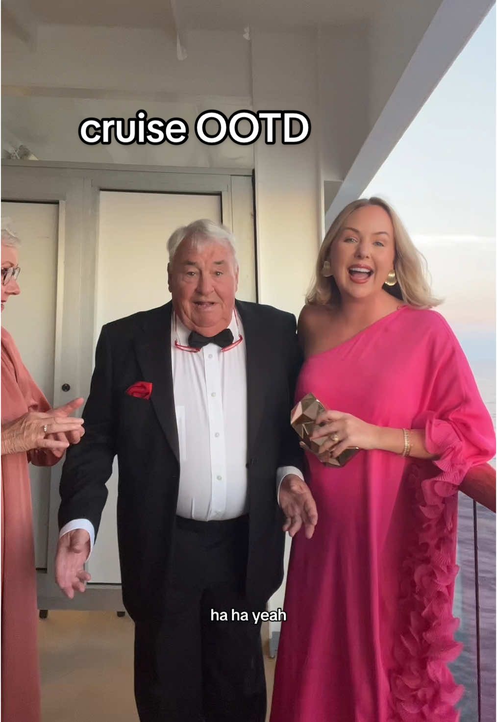Replying to @user4636841076027 forgot we filmed a little cruise OOTD 💕🥰