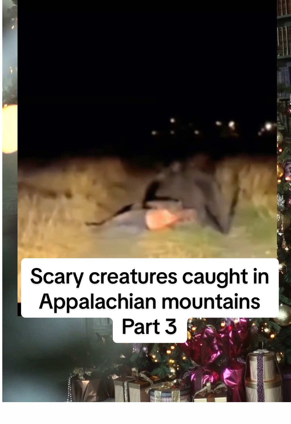 Scary creatures caught in the Appalachian mountains, part 3 #mystery #explore #caughtoncamera #horrortok #scary #appalachianmountains #creepy #cryptids #monsters 