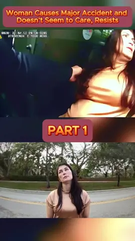 Woman Causes Major Accident and Doesn’t Seem to Care, Resists - Part 1 #cops #copsoftiktok #copsontiktok #copstiktok #police #chase #copschase #foryou #fyp #usa 