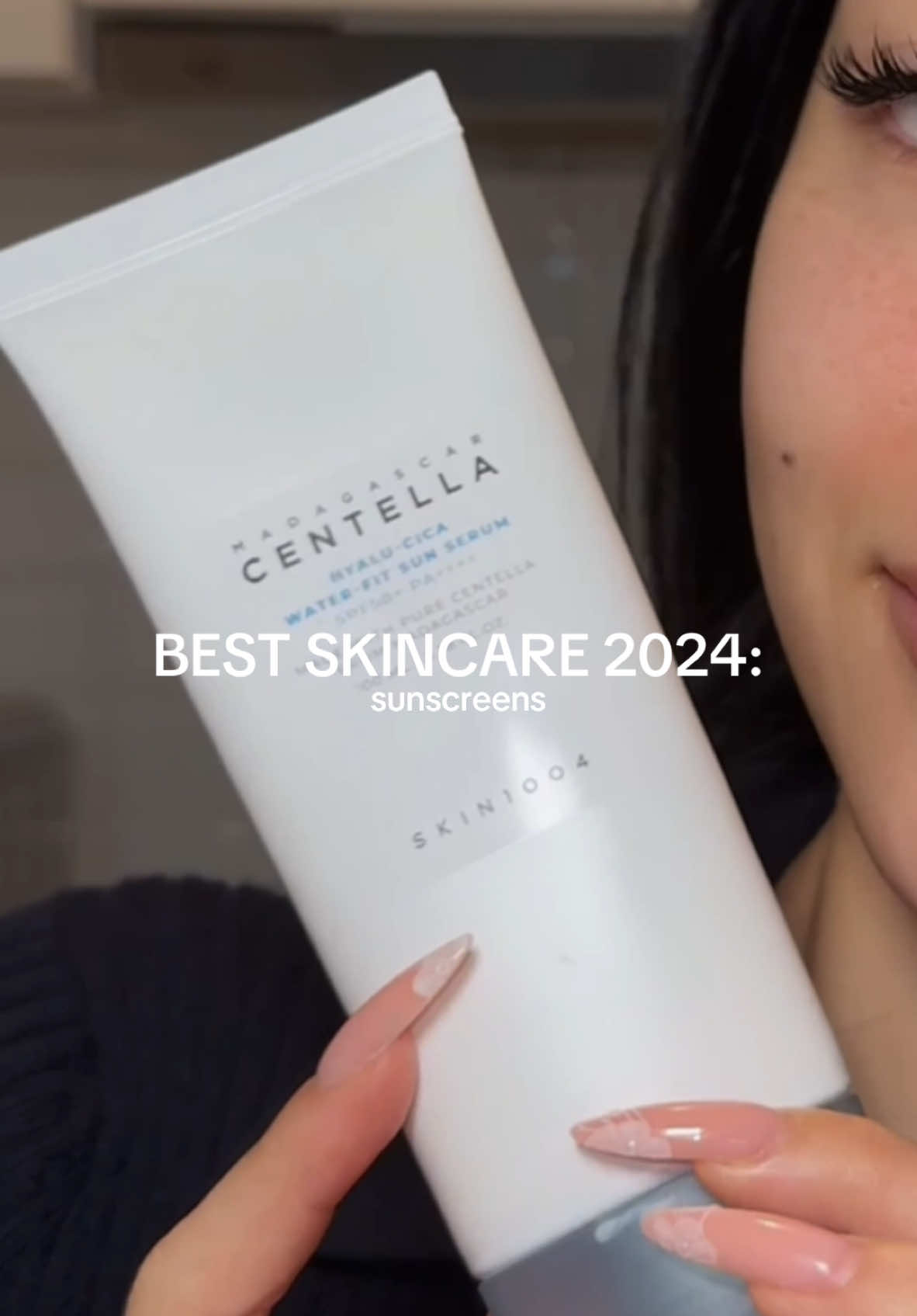 continuing the best skincare of 2024 for me: SUNSCREENS are up next !!! it was so tough but i had to give it to @skin1004official Hyalu-Cica Water Fit Sun Serum girl 🙂‍↕️ i have not shut up once about this sunscreen ALL YEAR!!!! i put all of my friends and family on this and they're all obsessed hehe  quite literally for all skin types all year round tbh!! one of the best sunscreens fr and now it comes in a jumbo size!!!! i fear she won't be going anywhere for the next few years #sunscreenviral #sunscreen  #koreanskincare #kbeauty #bestskincare #bestsunscreen