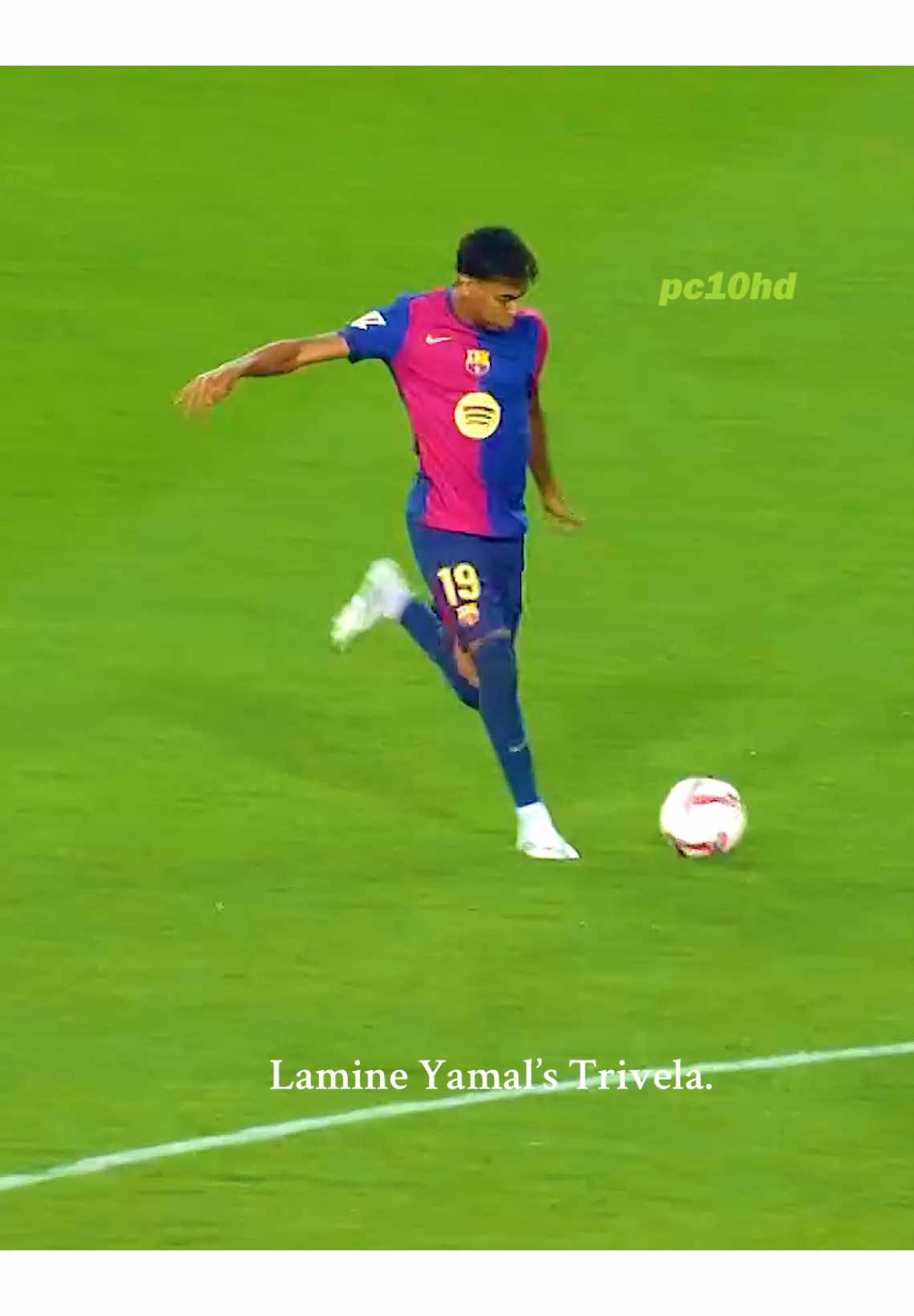 Lamine Yamal loves a Trivela. #lamineyamal #yamal #culers 