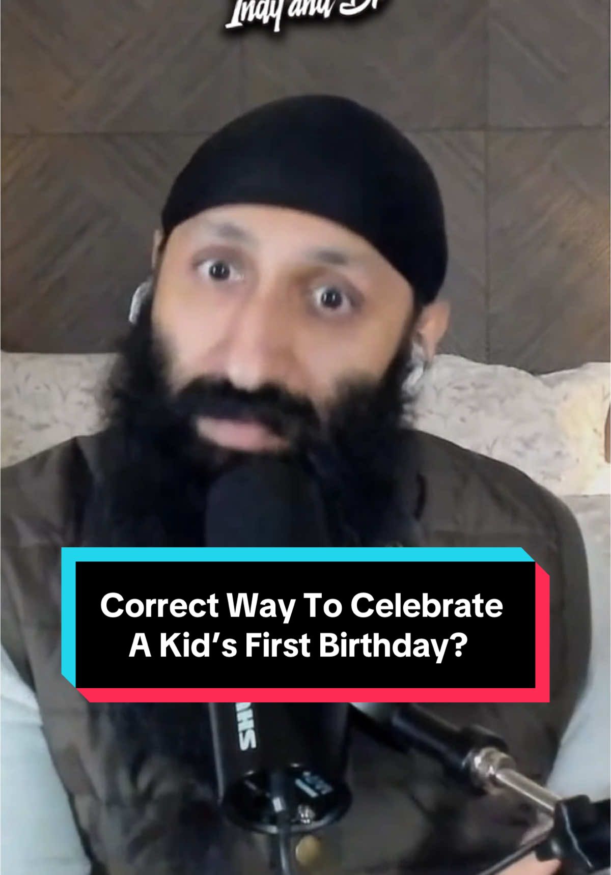 Celebrating your child’s first birthday.  Two choices tend to come through. Either we go religious or we go and have a hall party. A normal small party and cake will not suffice it seems…!  Clip taken from Episode 193 of the podcast.  #desipodcast #desiparties #brownparties #indyanddr #sikh 