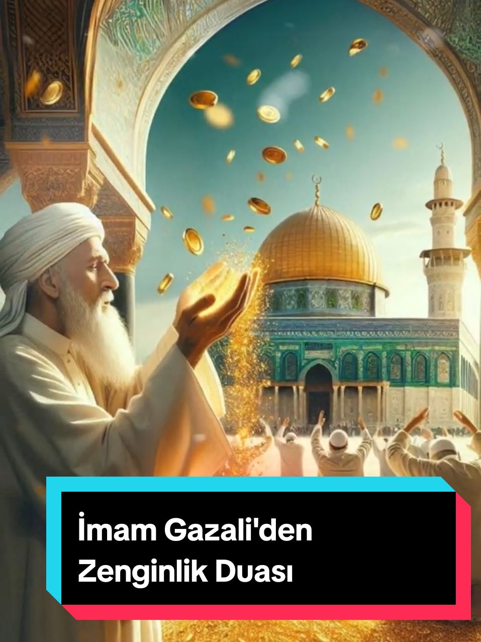 İmam Gazali'den Zenginlik Duası, Okuyan Herkes Zengin Oluyor #dinivideolar #hadis #İman #kıssadanhisse #namaz #allah #kuran #islam #imamgazali 