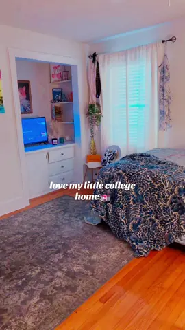 shes so cute but still a work in progress #collegehome #fyp #homedecor 
