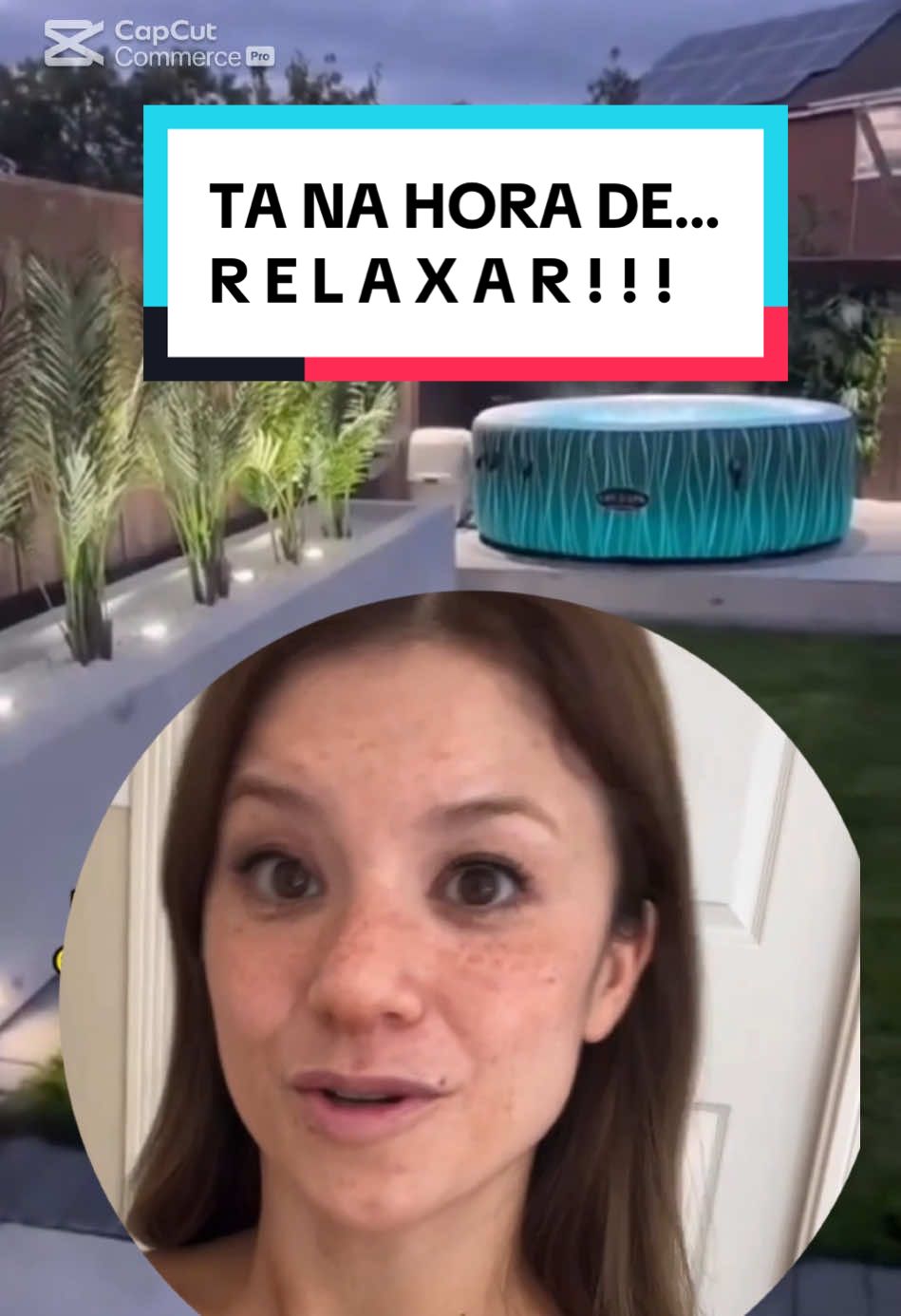 SEU SPA PARTICULAR. #ofuro #hidromassagem #relachar #piscina #spa #ofuroinflavel #verao #inverno 