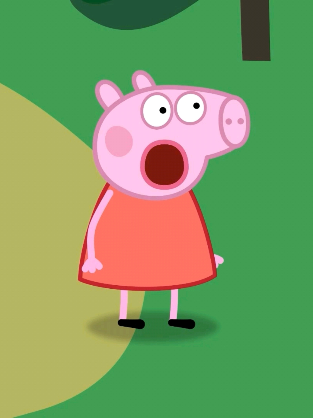 os três porquinhos vs o lobo mal #peppapig #george #ostresporquinhos #funny 