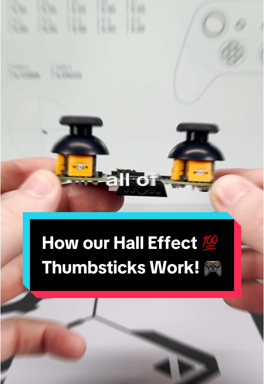 How our Hall Effect Sticks work! 😎💯 #customcontroller #controllermod #gaming #fyp #foryou 