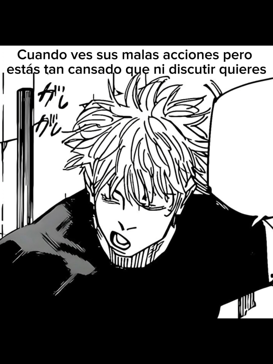 #jujutsukaisen #identificarse #relatable #fyp #jjkmanga #jjk #tiktokponemeenparati #gojousatoru #textorojo