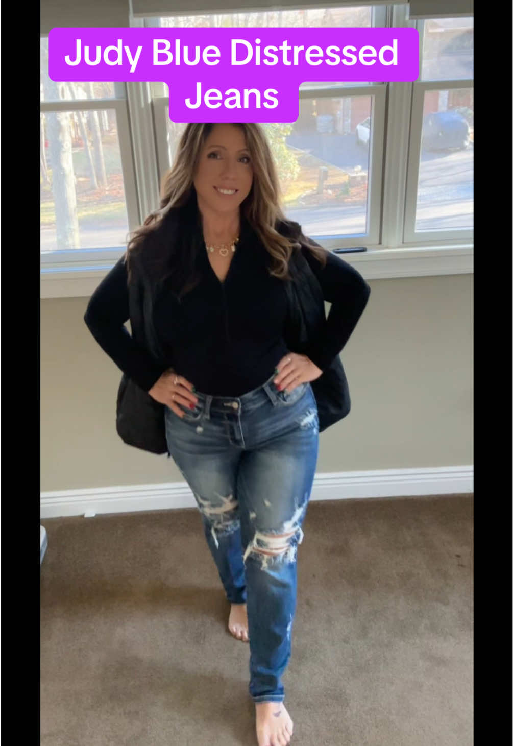 #judybluejeans #trending #distressedjeans #freckledpoopy #fypシ゚viral @Judy Blue Jeans @Freckled Poppy 