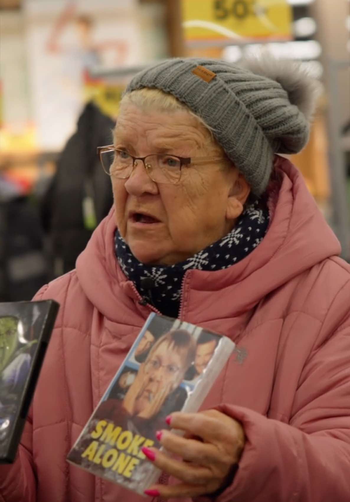 DVD PRANK ON GRANDMA! 👵🏼📀 #fyp #angrygrandma #hilarious #funny #comedy #trending #viral #grandma #christmas #theangrygrandma