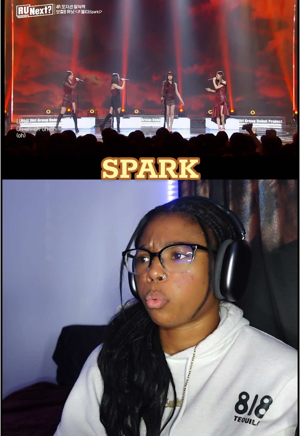 VOCAL UNIT BATTLE < UNIT B > | RUNEXT | #runext #runexthybe #survivalshow #kpop #taeyeon #spark #fyp #reaction 