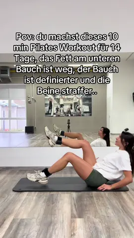 Girl, dieses Workout ist speziell für uns es hilft, den unteren Bauchbereich zu straffen und die Muskeln zu formen, ohne aufstrengende Crunches! Wenn du das Gefühl hast, dass du noch schneller Ergebnisse sehen möchtest, schau dir meinen Trainings- und Ernährungsplan in der Bio an. Da findest du alles, was du für deine Fitnessreise brauchst!🧚🏼🎀 #pilates #pilatesworkout #pilatesplan #abs #snatchedwaist #waisttrainer #unterbauch  Tag mich gerne in deinem Fortschritt, ich bin gespannt, wie du dich fühlst! 💪💕