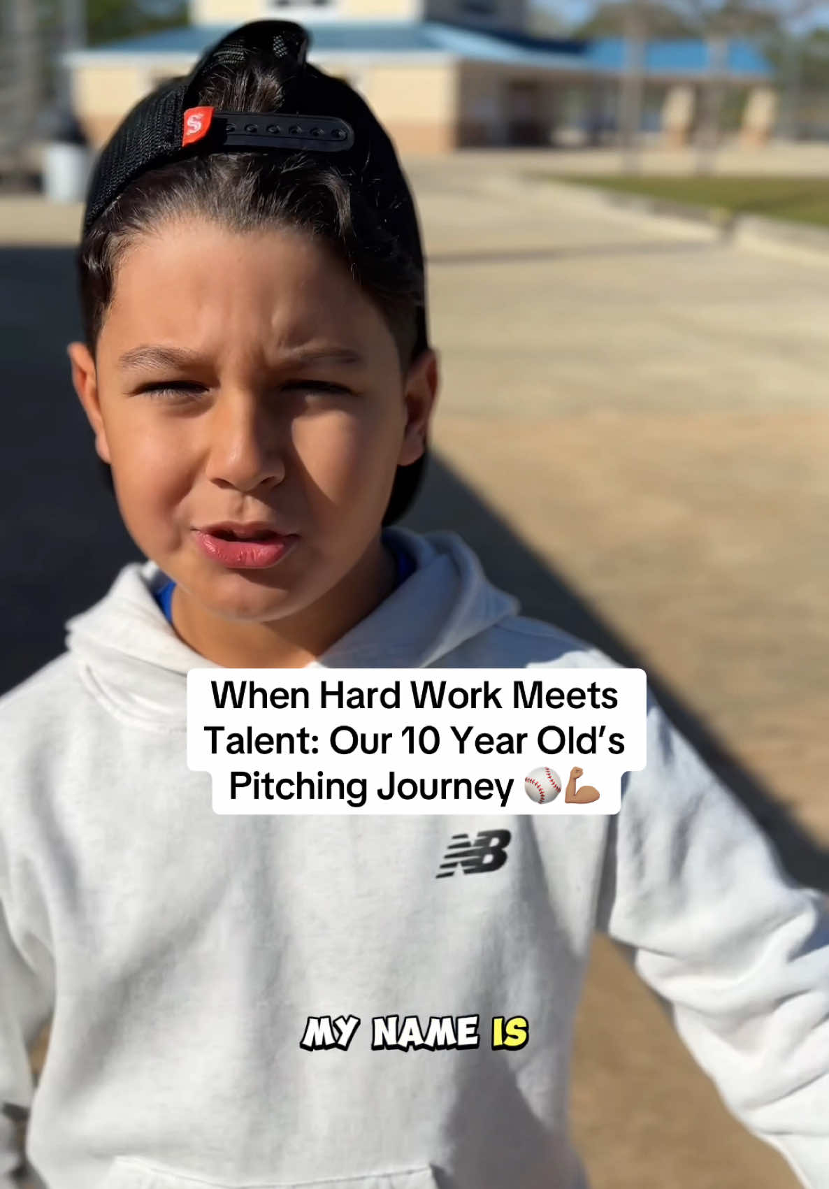 Its Giving hard work 💪🏽⚾️ we’re just his cheerleaders ❤️🥹