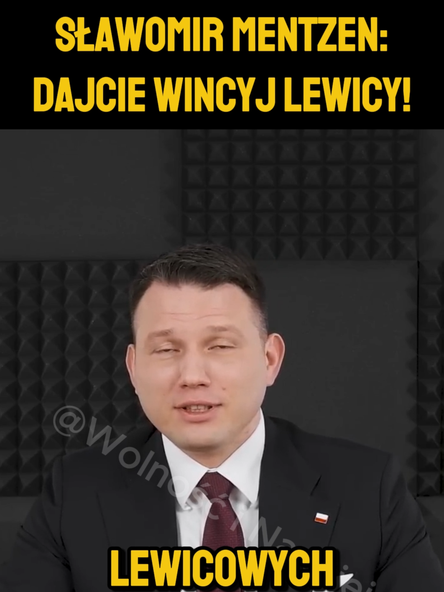 Sławomir Mentzen: Dajcie Wincyj lewicy! #konfederacja #mentzen #lewica #wybory2025 #prezydent #pis