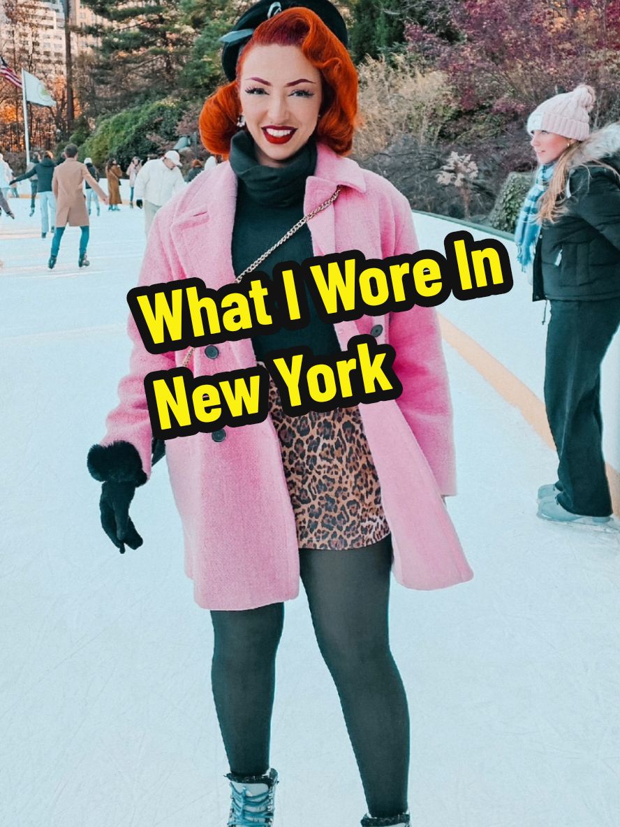 SoCal to New York! Here are some of the outfits I wore in New York from Dec 5 through Dec 10. Got lucky with some great weather. It was 40-50 degrees that week. Rained one day. I love to go every December. It fills my heart with so much joy! I'm already missing it 💕 #OOTD #newyorkfashion #winterfash#whatiwore#fashiontok #vintage #retro 