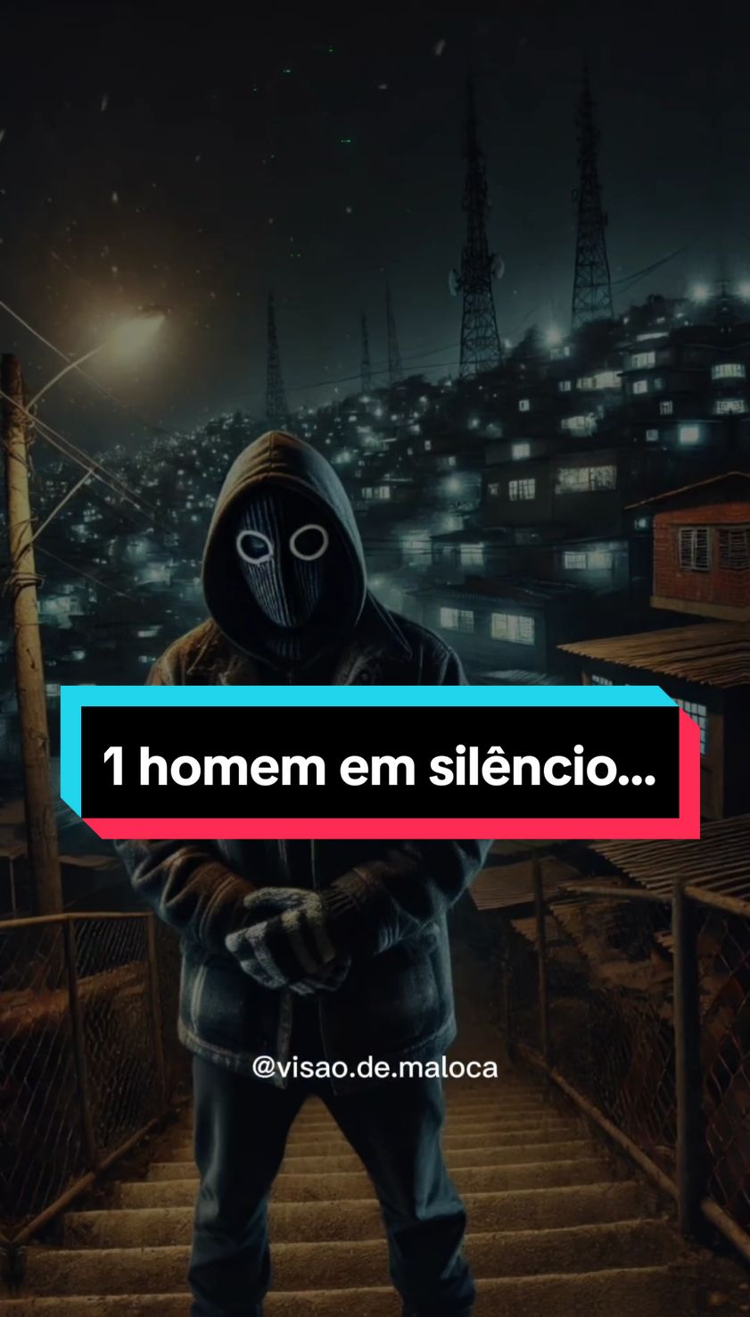 Homem em silêncio  #visao #status #maloca #silencio #maloka #desabafo 