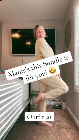 A 3 pck for $31?!? PLUS FREE SHIPPING! Thats 6 items total! I am absolutely in love with the comfort of these outfits and so cute too! 🤩   #ootds #momclub #momoutfits #ootdinspo #fypシ゚viral #foryoupage 