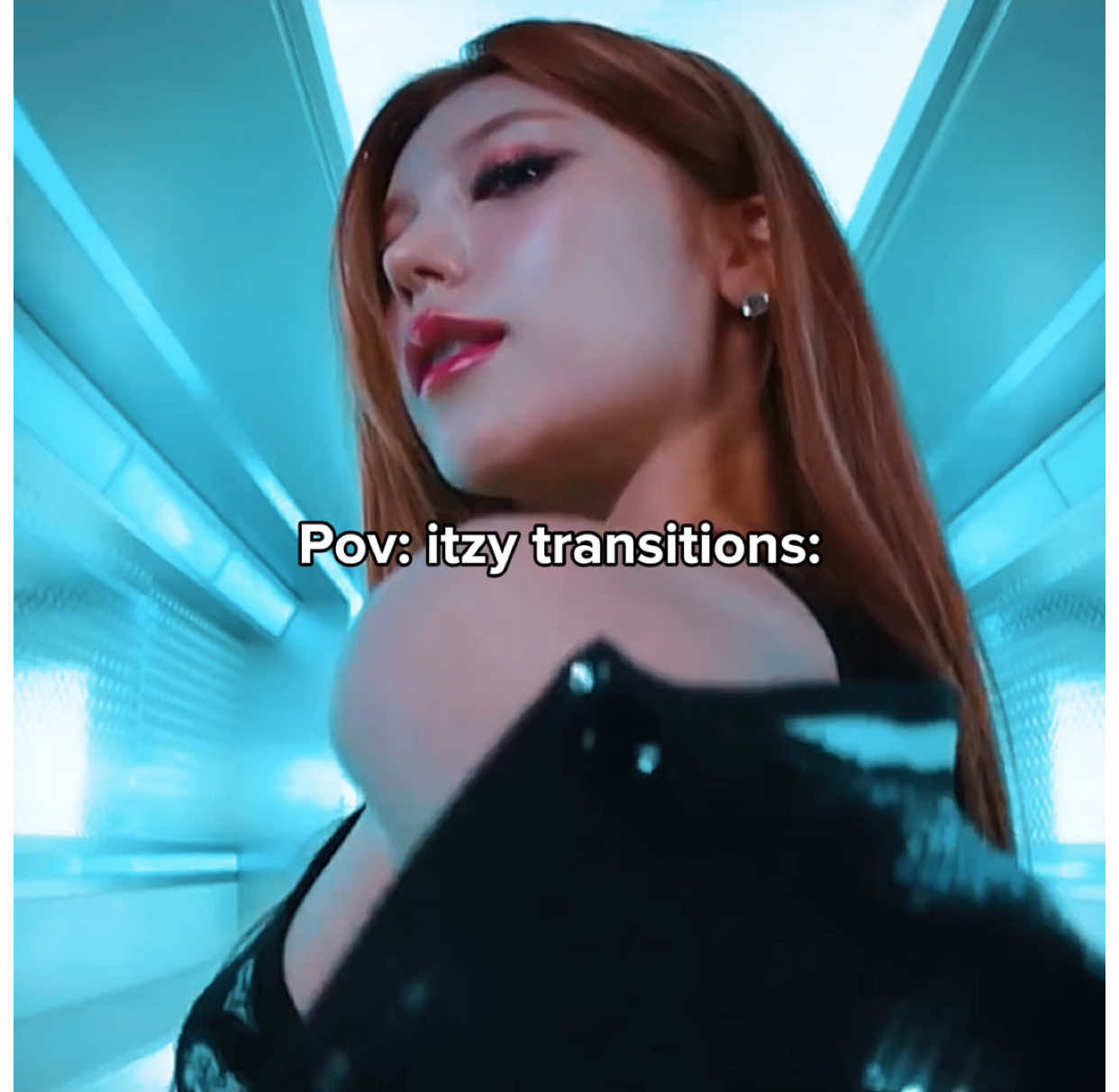 meio q elas surram todos quando o assunto é esse: #fyp #forupage #vaiprofycaramba #crystalblueyz #itzy #itzyofficial #transitions #transition  