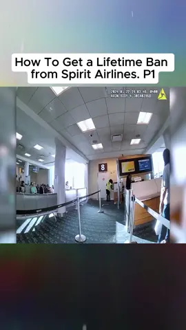 How To Get a Lifetime Ban from Spirit Airlines #fyp #police #cops #bodycam #criminal