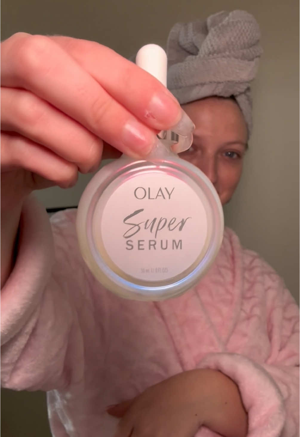 gifted by Olay  Is this not the prettiest serum you’ve ever seen?! @Olay Skin Care #olaysuperserum #olaypartner #ugc #ugccreator #ugccontentcreator #ugccommunity #skincare #skincareroutine @olay 