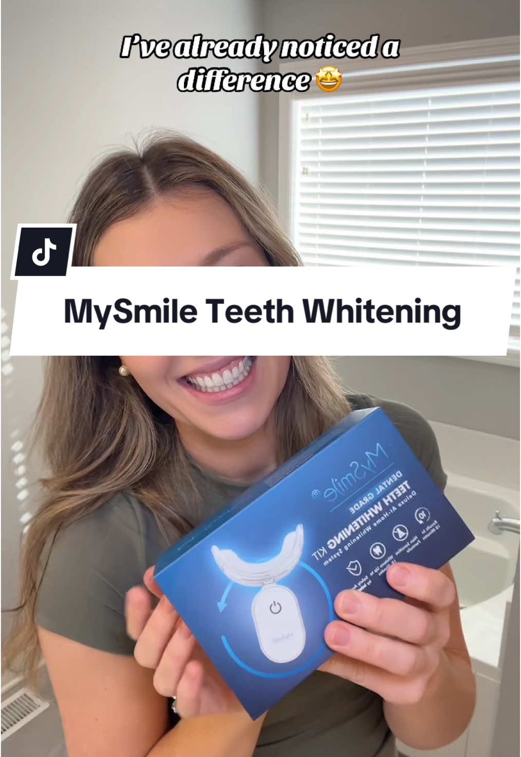This teeth whitening kit is the perfect refresh before the holidays or in the new year! Loving my results so far. #creatorsearchinsights #teethwhitening #teethwhiteningkit #mysmile #mysmileteethwhiteningkit #whiteteeth #honestreview 