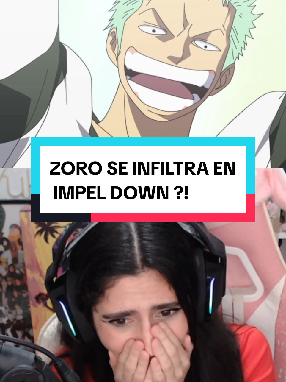 Que hace aqui zoro ?? #onepiece #zoro #mr2 #luffy #impeldown 