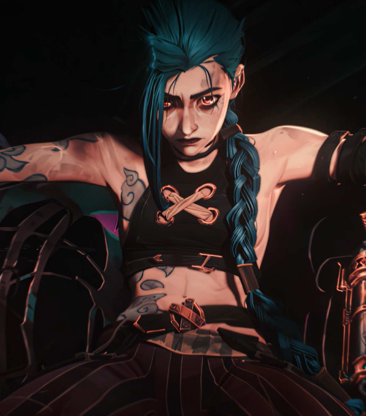 Don’t cry. You’re perfect. (I should’ve never touched arcane) || ORIGINAL CONTENT FAKE EVERYTHING || #jinxarcane #jinx #arcaneleagueoflegends #arcane #arcaneedit #xyzbca #fypシ #jinxedit 