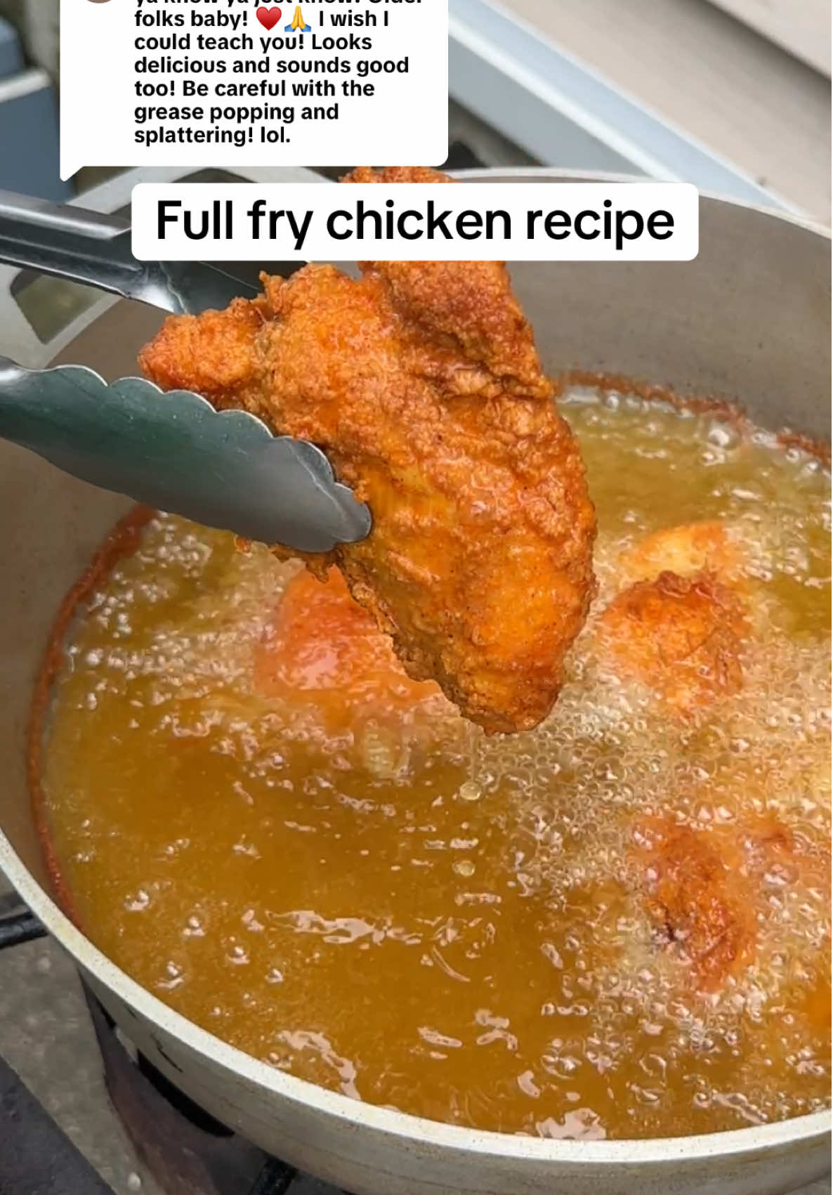 Replying to @DIAMOND7777 hope this fried chicken recipe helps  ##creatorsearchinsights #jamaicantiktok #homemadefood #homecooking #friedchicken #frychicken 